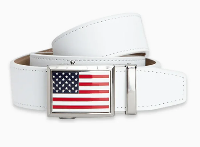 Nexbelt: Men’s Heritage USA Belt – White