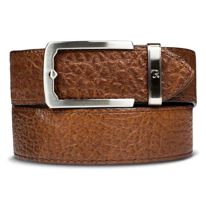 Nexbelt: Men’s Rowland Thomas Belt – Bison Walnut