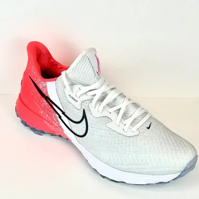 Nike Air Zoom Infinity Tour (Wide) – White/Infrared 23 Golf Shoes – Size 13 – New!