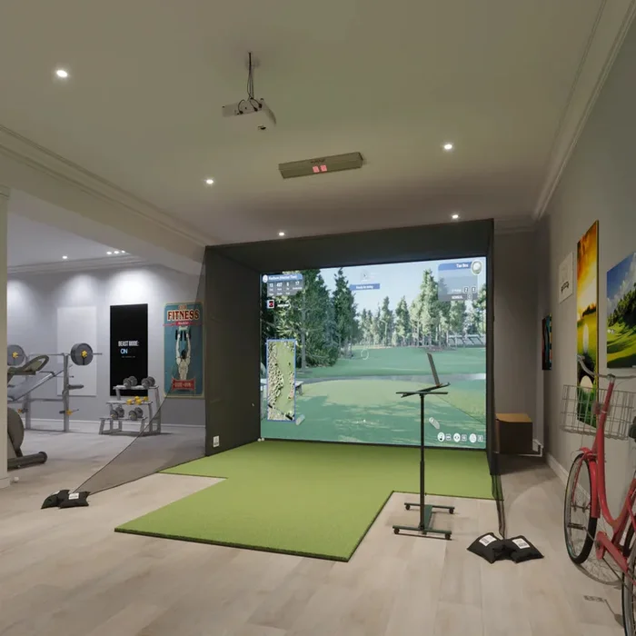 NVISAGE N1 SwingBay Golf Simulator Package