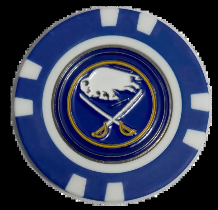 Officially Licensed Buffalo Sabres Poker Chip Ball Marker