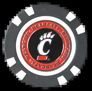 Officially Licensed Cincinnati Bearcats Poker Chip Ball Marker