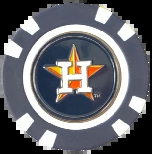 Officially Licensed Houston Astros Poker Chip Ball Marker
