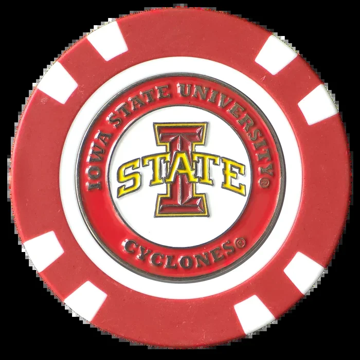 Officially Licensed Iowa State Cyclones Poker Chip Ball Marker
