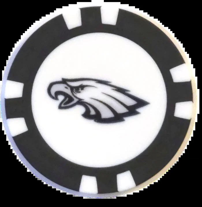 Officially Licensed Philadelphia Eagles Poker Chip Ball Marker