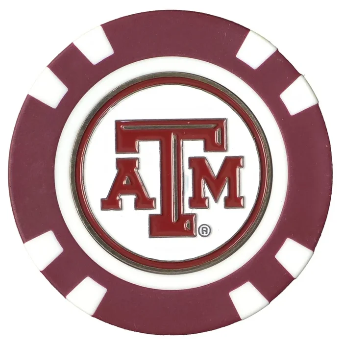 Officially Licensed Texas A&M Aggies Poker Chip Ball Marker