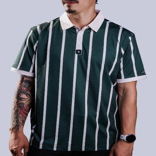 Old Stripes Green Polo