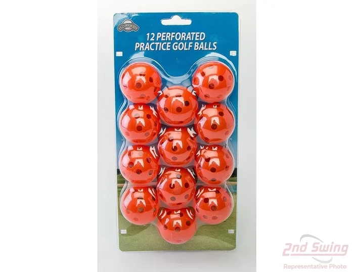 OnCourse Perforated Practice Golf Balls 0° (C1621211)