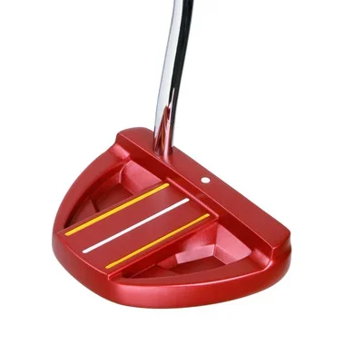 Orlimar Golf F70 Red Mallet Putter, Men’s Right Hand 35″ Assembled with Jumbo Grip,Line Alignment Aid