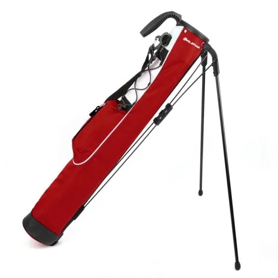Orlimar Pitch ‘N Putt Golf Lightweight Stand Carry Bag Brick Red