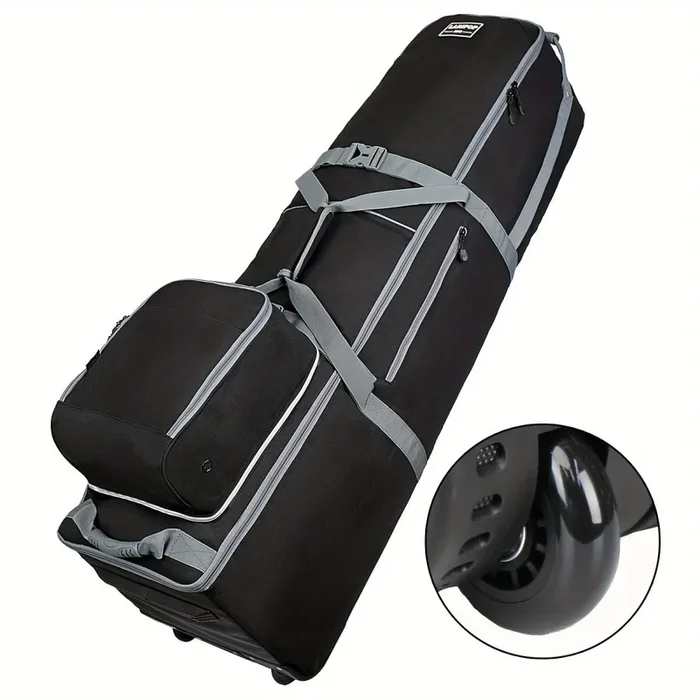 Padded Golf Travel Bag with Wheels