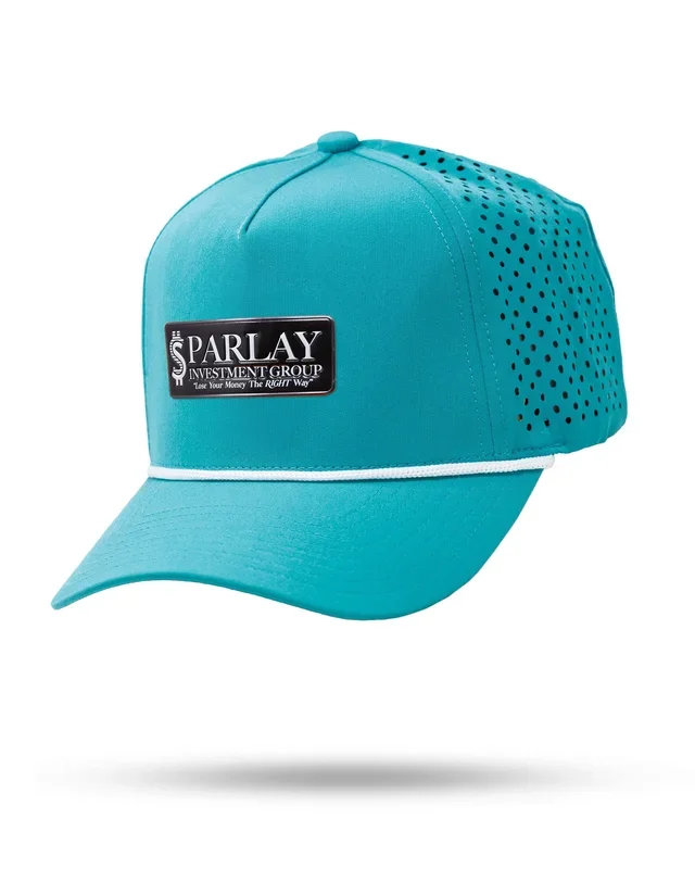 Perforated Rope Hat – Parlay – Baby Blue