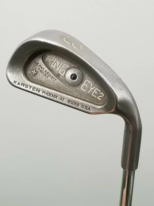 PING EYE 2+ 3 IRON STIFF PING K STEEL SHAFT (BLACK DOT) FAIR