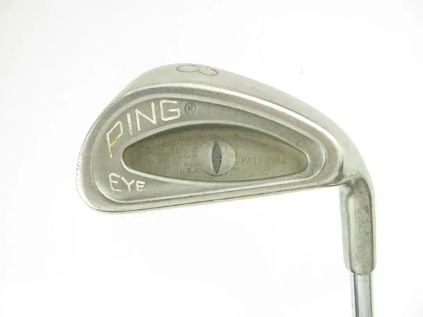 Ping Eye BLACK DOT 8 iron with Steel ZZ Lite Stiff