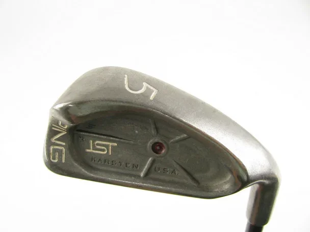Ping ISI MAROON DOT 5 iron with Graphite W54 Stiff