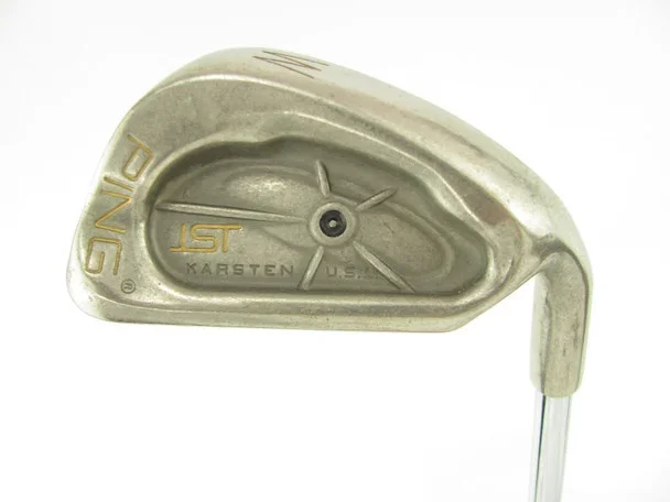 Ping ISI Nickel BLACK DOT Pitching Wedge w/ Steel Microtaper