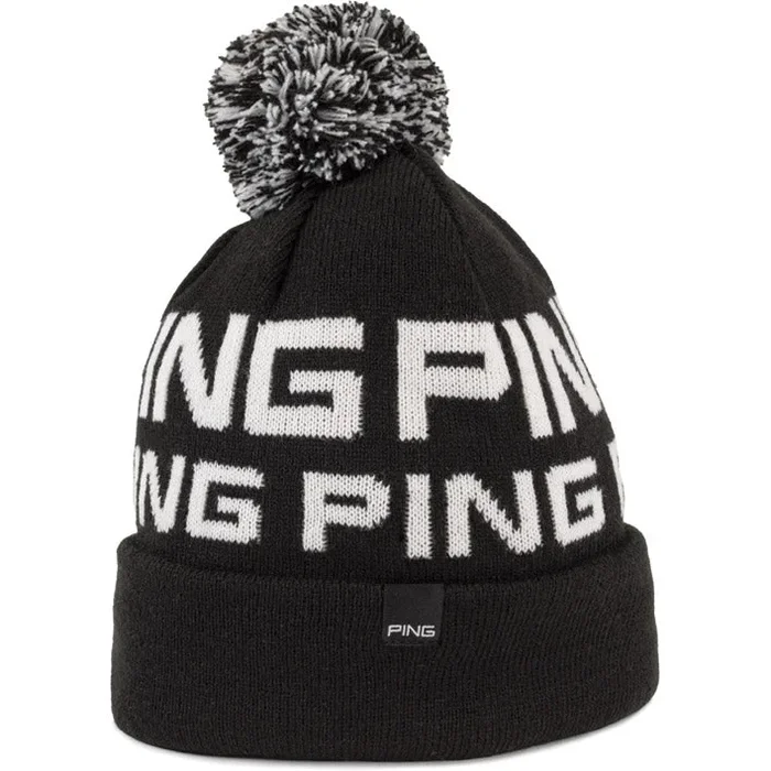 Ping Men’s Logo Bobble II Beanie