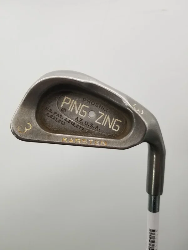 PING ZING 3 IRON STIFF KARSTEN STEEL KT-M 39″ WHITE DOT FAIR