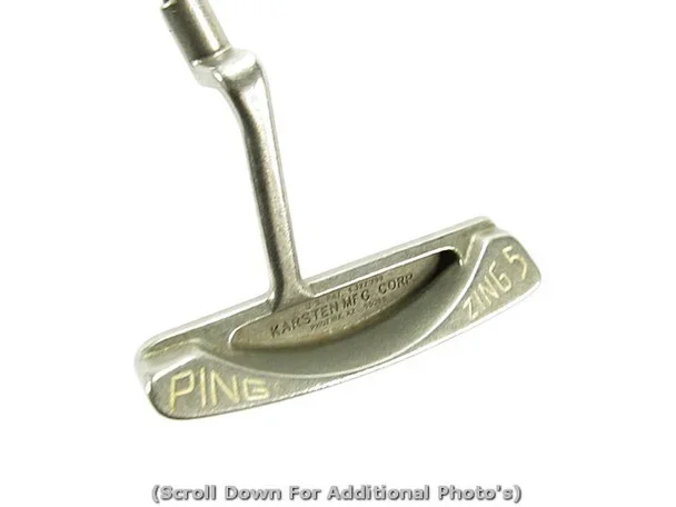 Ping Zing 5 Heel-Toe Putter w/ Factory Steel (7/10) (Out of Stock)