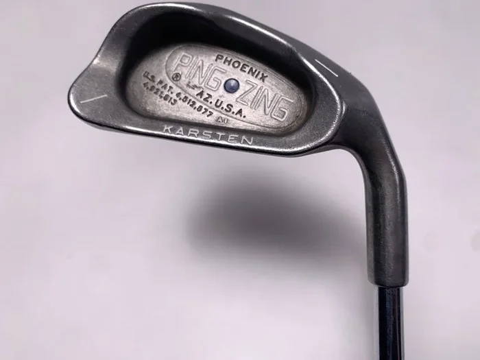 Ping Zing Single 1 Iron Blue Dot 1* Up Karsten JZ Regular Steel Mens RH