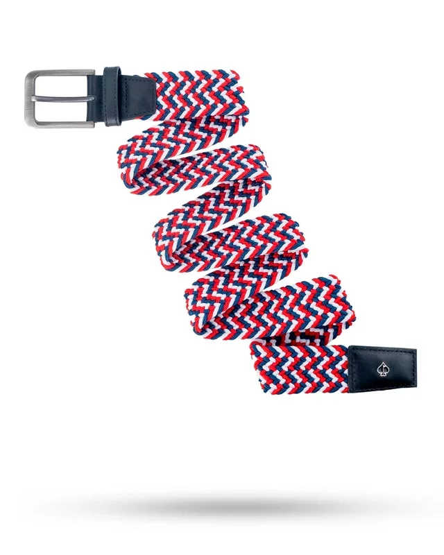 Pins Belt – Red White & Blue