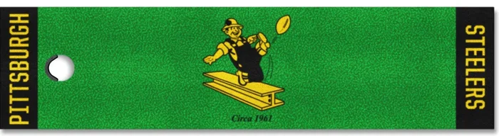 Pittsburgh Steelers Retro Indoor Putting Mat