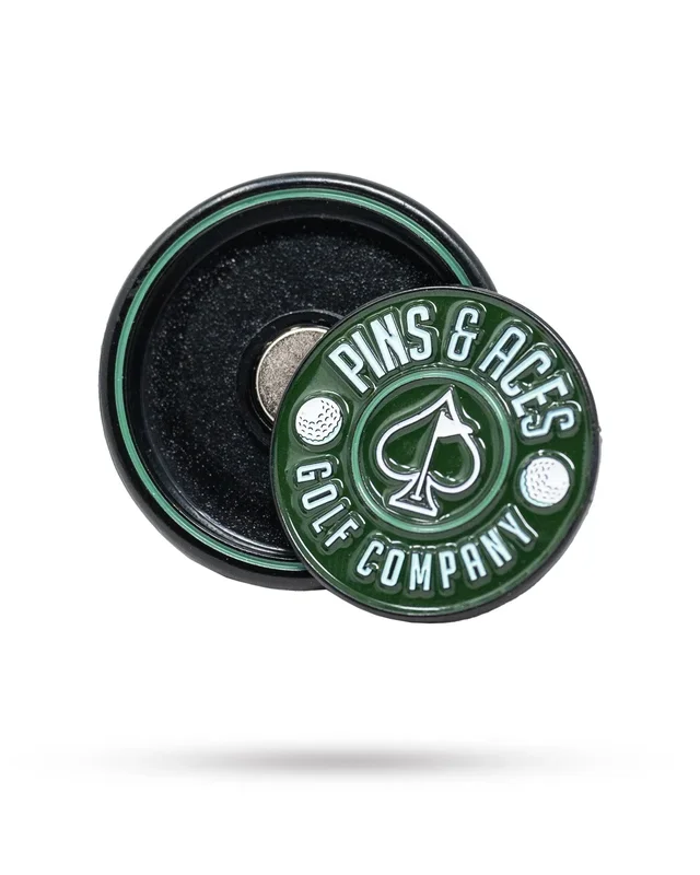 Pop Out Medallion Ball Marker – Green