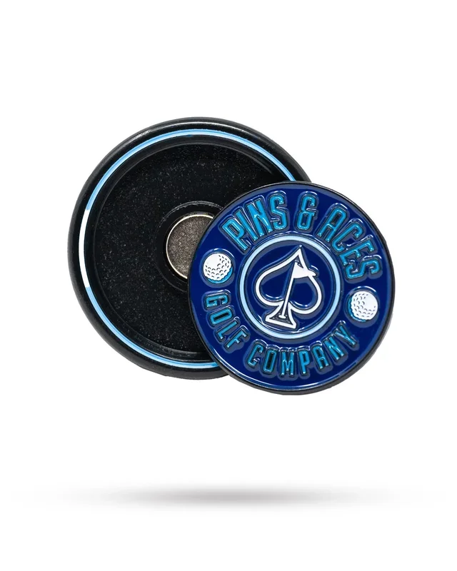 Pop Out Medallion Ball Marker – Navy