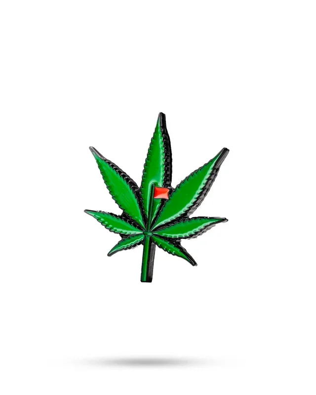 Pot Leaf Ball Marker