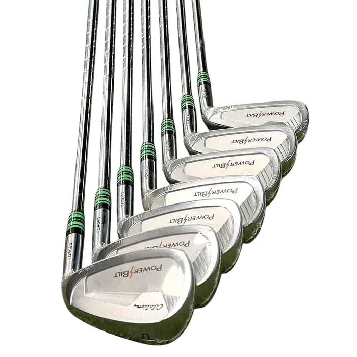 Powerbilt Citation Iron Set 4-PW Right Handed Steel Stiff Flex