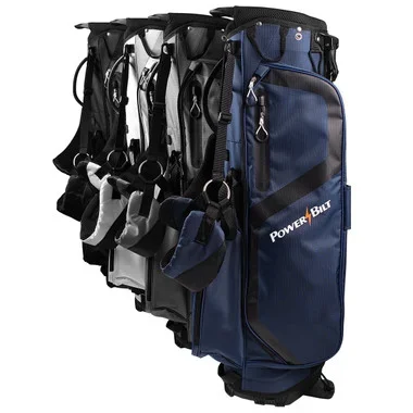 Powerbilt Dunes 4.5 Lightweight Golf Stand Bag, Black, Gray, Blue, White
