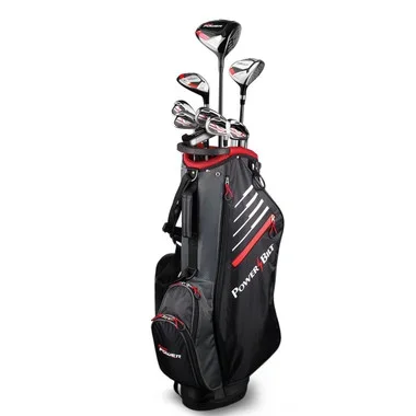 Powerbilt Pro Power Men’s Package Golf Set, RH or LH, Steel or Graphite, Stnd or Tall