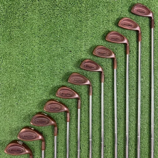 Powerbilt TPS Beryllium Copper BeCu Iron Set 2-PW SW LW Dynamic Gold Regular