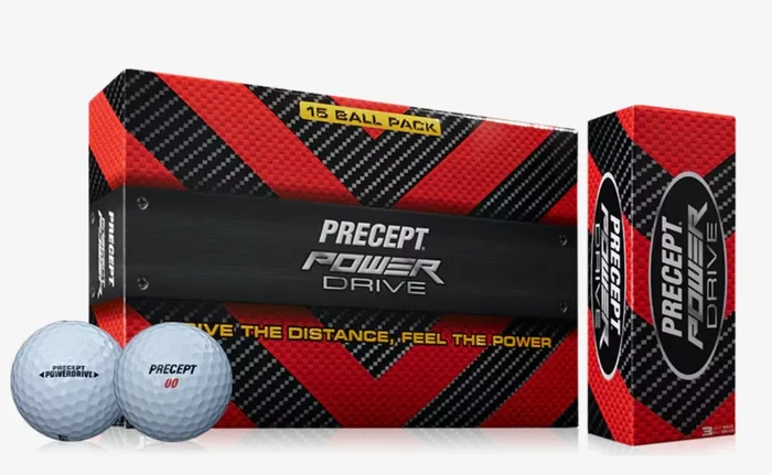 Precept Power Drive Golf Balls – 15 Pack