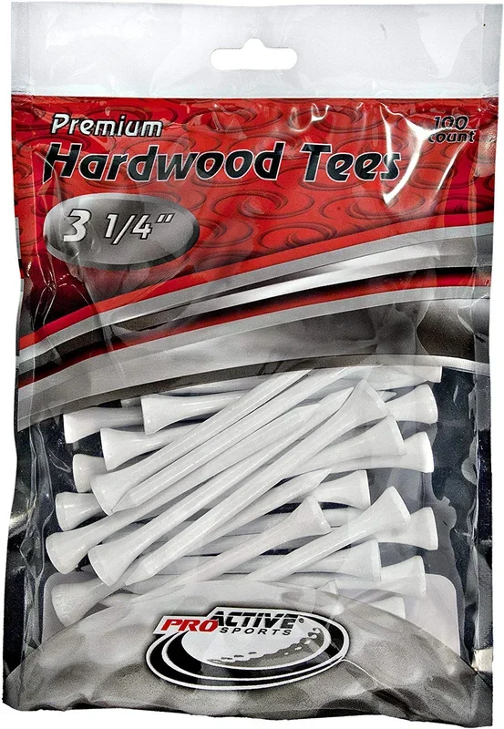 Premium Hardwood Golf Tees – 3.25