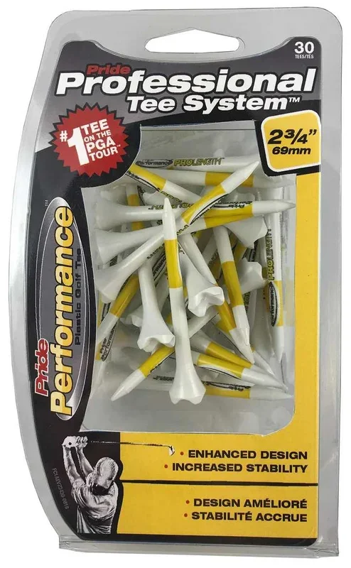 Pride Performance 2 3/4″ 30pk Tees