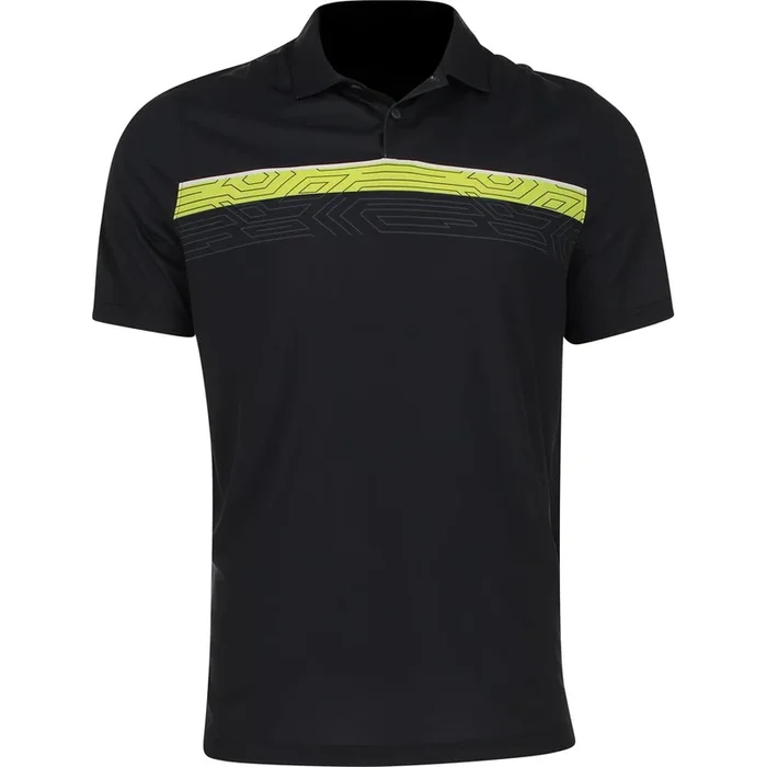 Print Layer Stripe Polo