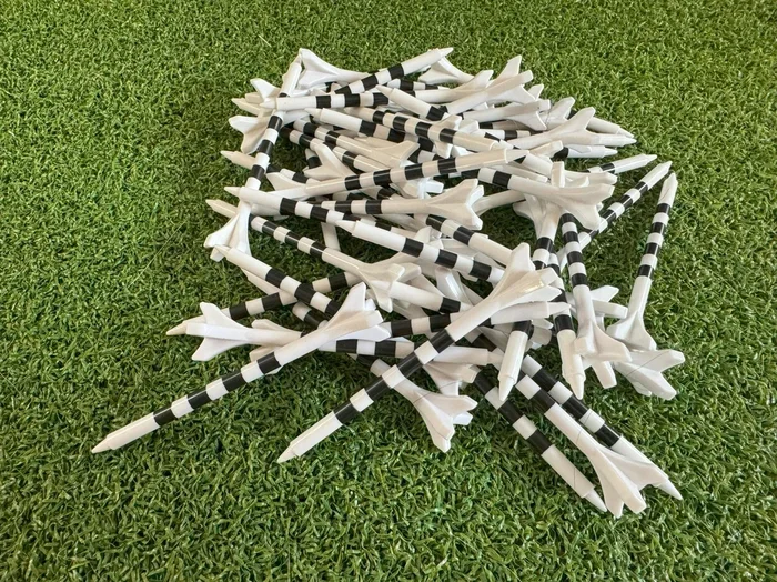Pro Length Plastic Golf Tees