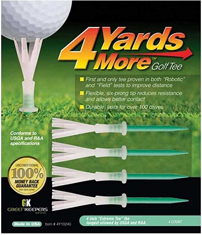 ProActive Sports 4 Yards More Golf 4″ Tee