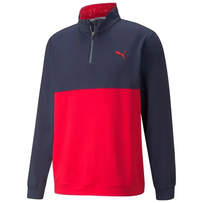 Puma Men’s Gamer ColorBlock 1/4 Zip Golf Jacket