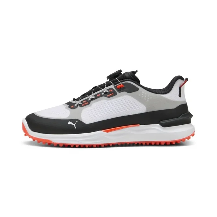 Puma Men’s Ignite Elevate 2 DISC Golf Shoe 25 – Puma White/Puma Black