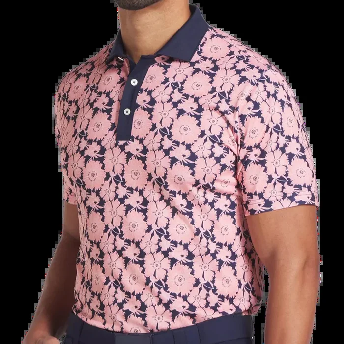 Puma Pique Flower Fields Men’s Polo