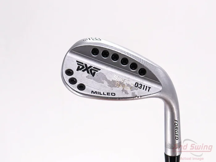 PXG 0311T Sugar Daddy Chrome Wedge Lob LW 58° 9 Deg Bounce FST KBS S-Taper Steel X-Stiff Right Handed 35.5in (D-72440122755)