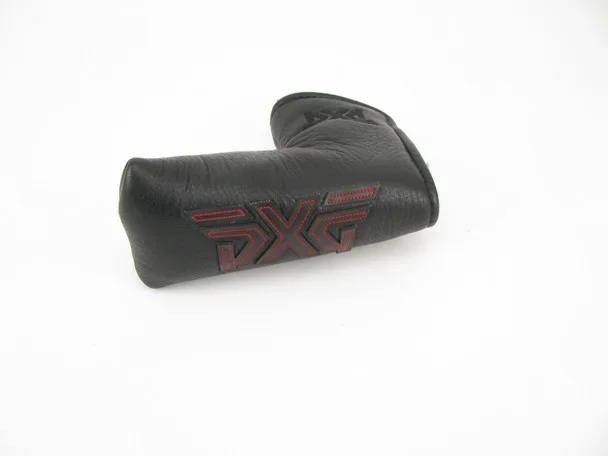 PXG Premium Leather BLACK OUT Red Raised Putter Headcover