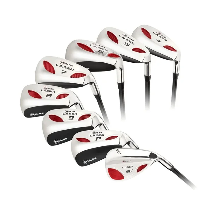 Ram Golf Laser Hybrid Irons Set 4-SW (8 Clubs) | Mens Left Hand