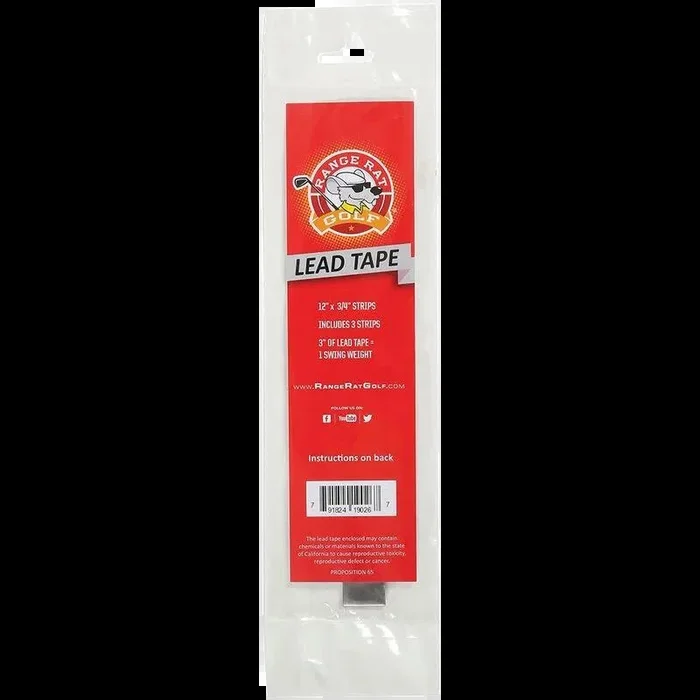 Range Rat Golf Lead Tape Strips Set
