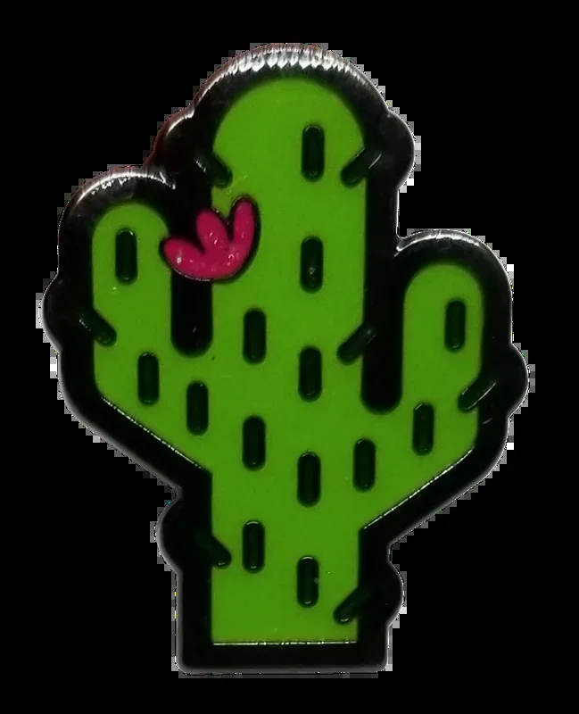 ReadyGolf: Cactus Ball Marker & Hat Clip with Crystals