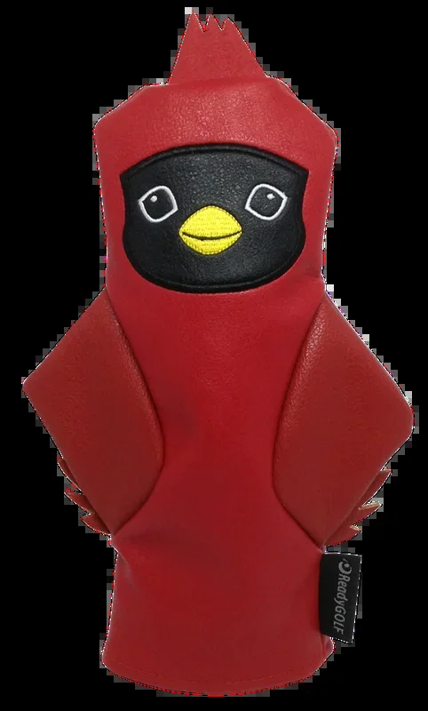 ReadyGolf: Embroidered Animal Hybrid Headcover – Cardinal