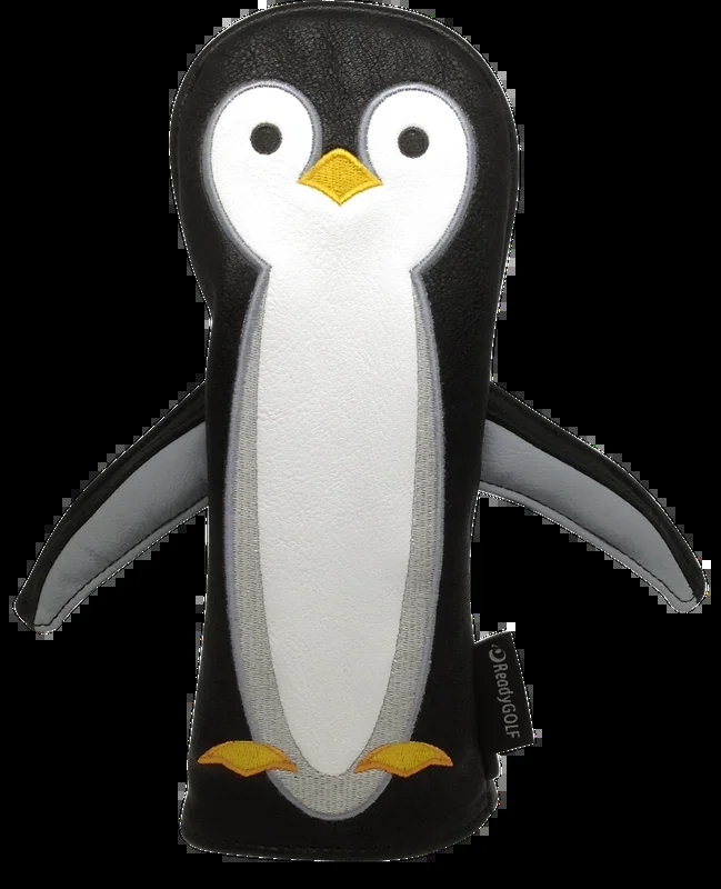 ReadyGolf: Embroidered Animal Hybrid Headcover – Penguin