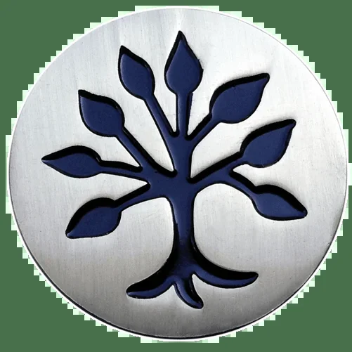 ReadyGolf: Lucky Charm Ball Marker & Hat Clip – Tree of Life